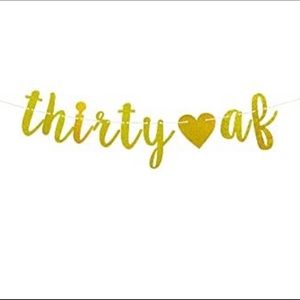 Thirty AF Banner